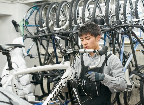 スポーツバイクメカニック体験